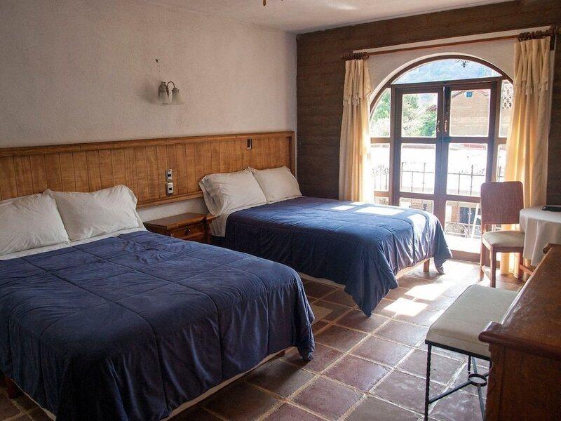 Hotel Hacienda Ventana Del Cielo เตโปซตลัน ภายนอก รูปภาพ