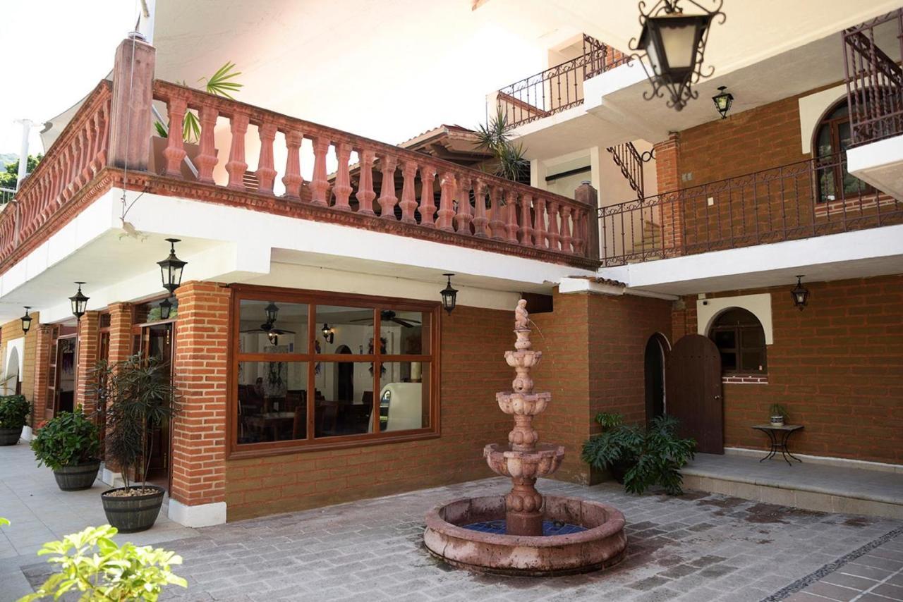 Hotel Hacienda Ventana Del Cielo เตโปซตลัน ภายนอก รูปภาพ