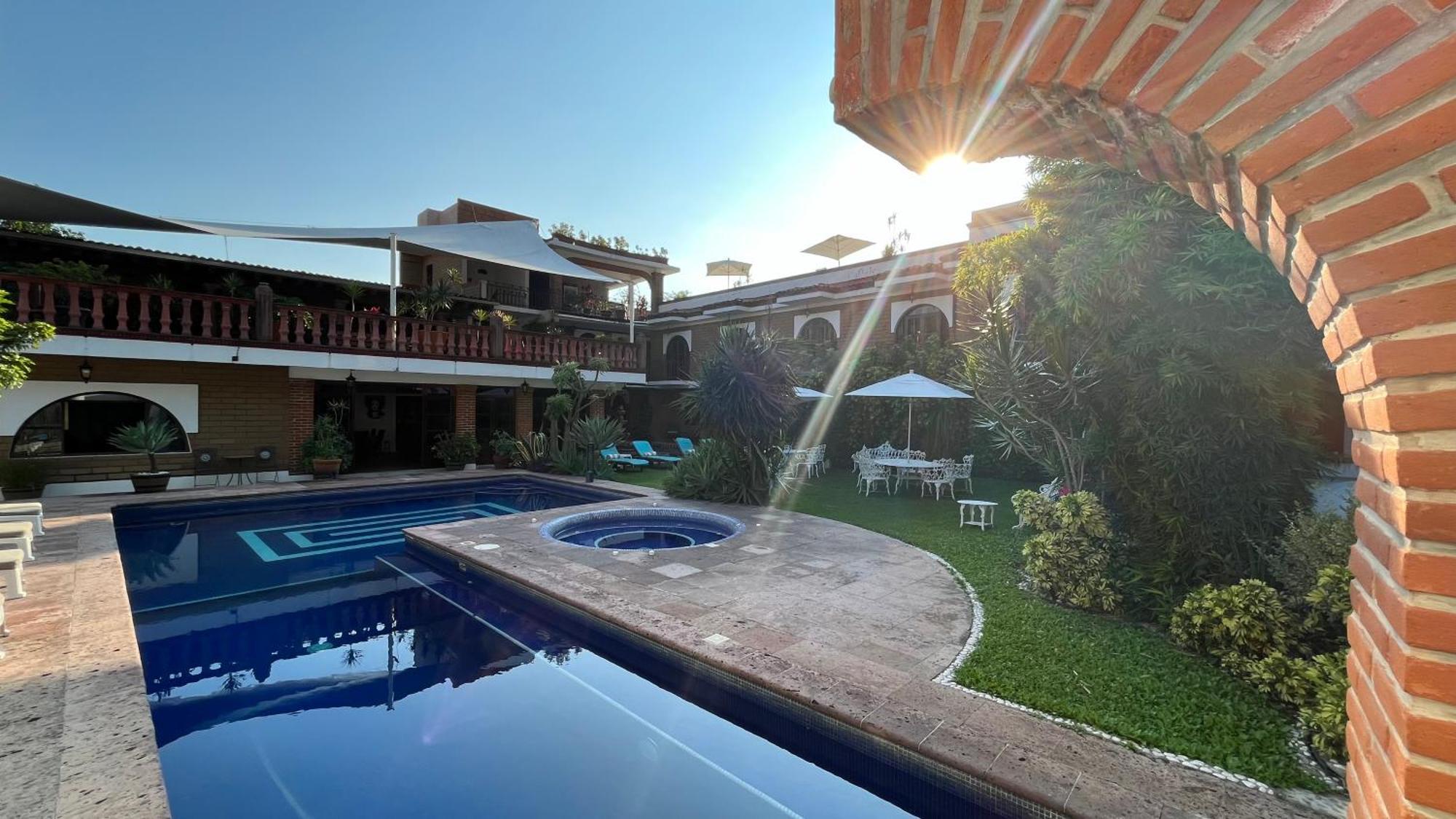 Hotel Hacienda Ventana Del Cielo เตโปซตลัน ภายนอก รูปภาพ